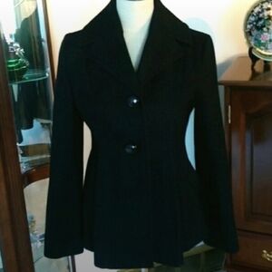 Tulle Black Women's Coat